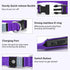 PcEoTllar Light Up Dog Collar for Night Walking - LED Rechargeable Color Changing, Glow in The Dark Waterproof Collars