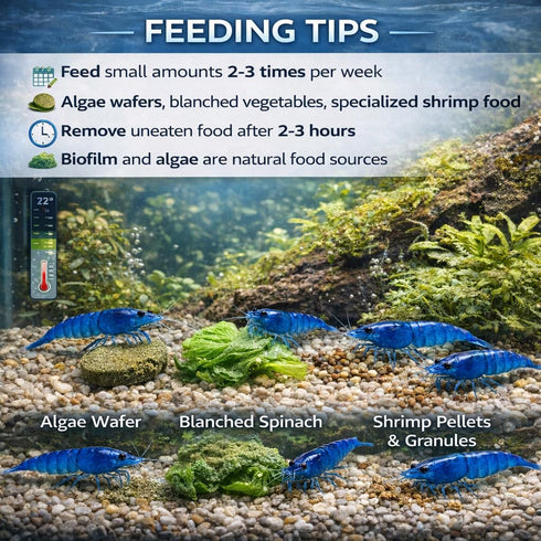15+ Blue Dream Supreme Gene Shrimps Live Freshwater Shrimp Aquarium Neocaridina, Live Arrival Guarantee