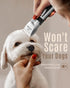 oneisall Low Noise Dog Clippers, 2-Speed Rechargeable Cordless Grooming Kit for Small and Large Dogs (Silver)