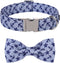Lionet Paws Dog Collar with Bowtie, Adjustable Comfortable Summer Collar for Small to Large Dogs