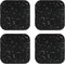 PATIKIL Treadmill Mat, 4 Pcs Exercise Equipment Mat Noise Reduction for Floor