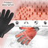 Pet Grooming Glove Hair Remover Brush, Gentle Deshedding Mitt for Dogs, Cats, Horses, Long Short Fur (1 Pair)