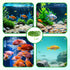 Pretwad 6 Hammock PCS Betta Fish Leaf - Soft Leaf Beds, Adjustable Plastic Bettas Bed Aquarium Decor, Betta-Fish Tank