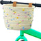 Kids Bike Basket - Woven Sisal Rope Bicycle Basket for Boys and Girls, Cute Decorative Accessories for Kids Bikes