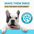 Wanderfound Pets 10-in-1 Dog Multivitamin, Chewable Vitamins with Glucosamine, D3, and MSM for Dog Health, 60 Tablets