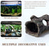 Large Hollow Log Tree Trunk for Reptiles, Lizard, Snake, Gecko, Axolotl, Turtles, Bearded Dragon Tank Decor