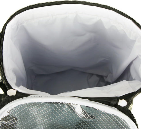 Intech Golf Bag Cooler and Accessory Caddy - Portable Soft Sided 10-Can Insulated Cooler Bag for Golf Cart