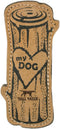 Tall Tails Dog Natural Leather Fetch Toy, Love My Dog Tree Log for Dogs