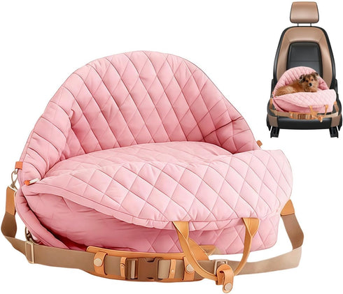 Generic Puppy Carrier Dog Seat - Car Seats for Dogs, Adjustable Strap Waterproof, Pet Travel Seat | Car Accessories