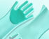 PnzongeMulti use silicone gloves for dogs, showers,pets cats hair removal, anti scratch massage products thickened set of 2