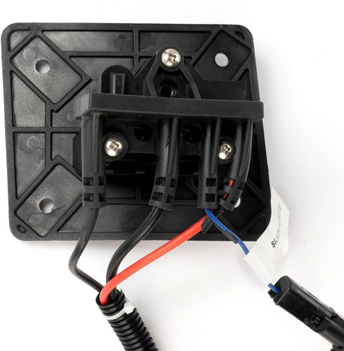 Roykaw Golf Cart Charger Receptacle with Harness for EZGO TXT RXV 48V Golf Cart Delta-Q Charger