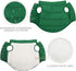 ASENKU Waterproof Windproof Dog Winter Coat, Warm Snowproof Puffer Vest for Small Medium Large Dogs, Green M