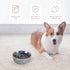 Bestalk Soft Silicone Slow Feeder Dog Bowls Insert, Fits Basic and Elevated Bowls for Small to Large Dogs (Grey, XL)