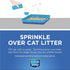 Fresh Step Cat Litter Crystals in Summer Breeze Scent - Deodorizer for Cat Litter Box, 15 Ounces