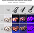 S3 365nm UV Flashlight with 3 LEDs, Powerful Blacklight Flashlights for Pet Urine Detection and Resin Curing