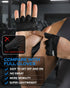 FitDA Weight Lifting Gloves, Short Micro Workout Gloves for Men & Women, Grip Pads with Full Palm Protection,Great