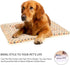 Mora Pets Dog Bed Crate Pad, Ultra Soft with Cute Star Print, Washable Mat for Large Medium Small Dogs, Reversible