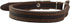 Martingale Genuine Brown Double Ply Leather Dog Collar Choker, Medium to Large, Fits 17.5"-21" Neck