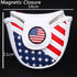 Stars & Stripes Golf Mallet Putter Head Cover Protector with Magnetic Closure
