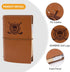 Golf Scorecard Book, Leather Golf Journal Notebook with Pencil, Yardage Book, Pocket Golf Score Book