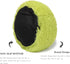 Extra Small Green Washable Dog Bed, 15 inches Donut Soft Pet Bed, Calming Anti-Anxiety Round for Pets up to 5 lbs.