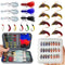 22Pcs/51Pcs Set Fly Fishing Flies Scud Nymph Dry/Wet Flies Bionics Insect Lures