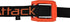 YakAttack Heavy Duty Cam Strap Kayak Tie Down with Protective Rubber Buckle, Black/Orange Fishing Accessories