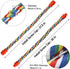 Bird Rope Perches for Parrots, Cockatiels, Budgie Cages, Comfy Colorful Rope Toy (31.5 inch)