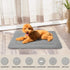 Magic Dog Extra Large Soft Dog Crate Pad, Jumbo 48 Inches Machine Washable Pet Bed with Non-Slip Bottom, Gray