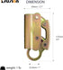 Fusion Climb Dual Rope Grab, Alloy Steel Safety Protection for Heavy Industry, Fall Protection, 25kN Compliant