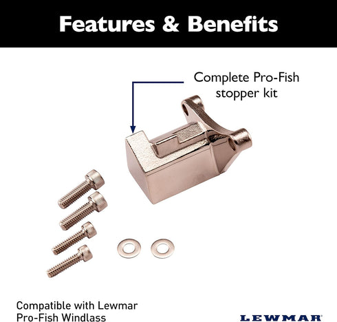 Lewmar Pro-Fish Stopper Kit - 2020200930
