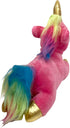 FOUFIT 85601 Unicorn Plush Toy for Dogs, 6" Pink