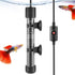 HITOP 50W 100W 300W Thickened Glass Aquarium Heater, Upgraded Fish Tank Thermostat Heater for Seawater/Fresh Water