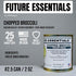 #2.5 25+ 2 oz Future Essentials Canned Chopped Freeze Dried Broccoli Size Can of Broccoli Bites with Year Shelf Life
