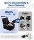Wagora 35 lbs, Dog Car Seat for Small Medium Dogs, Travel Pet Car Bed with Removable Waterproof Cover, Memory Foam Dog