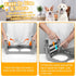 Elevated Dog Bowls for Small Medium Dogs, 3 Height Adjustable Stand with 2 Thick 6" Stainless Steel Bowls
