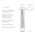 LifeStraw Peak Series Personal Water Filter Straw, Backup Filtration, Emergency Survival, Ultralight Hydration, Dark