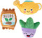 Fringe Studio Plush Dog Toy Set, Just Add Water, Small 3 Piece Set, Pet Shop Collection