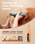 Trimmer, PAPMINI Dog Grooming Kit With Paw Low Noise Cordless Clippers for Thick Hair, Rechargeable Shaver for Pets