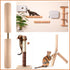 12 Inch Cat Scratching Post Replacement with M8 Screw, Durable Jute Rope for Cat Scratcher Climbing Perch