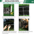 17.7x11.8in Rock Terrarium Background, 3D Reptile Tank Background Board, Decorative Panel for Fish Pet Silo