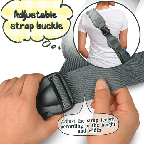 Anti-Pinch Hair Dog Sling Carrier - Adjustable Breathable Mesh Sling Bag for Small Dogs & Cats (S - Up to 4 lbs, Pink -