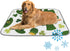 imiBBWQu Cooling Mat for Dogs St Patricks Day Pattern Cool Down Dog Mat