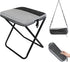 Camping StoolPortable Foldable Shoulder Bag Stool Adult Collapsible Chairs for Fishing Outdoor