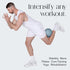 8" 100% Bala Pilates Ball, Non-Weighted Exercise Ball - Small Yoga Ball for Barre, Stretching, Strength & Core Training