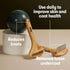 DOG by Dr Lisa Rake Brush for Dogs - Grooming Tool for Thick Coats, Sustainable Bamboo, Vet-Created
