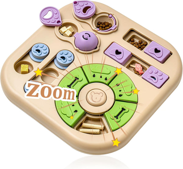 BELLEDO Interactive Dog Puzzle Toys for Smart Dogs - Mental Stimulation Puzzle Toys