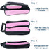Golf Shoe Bag, Zippered Carrier Bags for Men/Women with Ventilation, Outdoor Travel Shoe Bags (Light Pink)