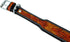 Leather Dog Collar Western Style Heavy Duty Hand Tooled Adjustable Padded Soft for Puppies and Big Dogs (10AB108-S)
