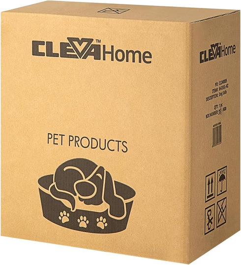 10lbs, ClevaHome Small Dog Car Seat & Travel Carrier & Pet Bed, Non-Slip Booster Seat for Dogs up to Fashionable Pet